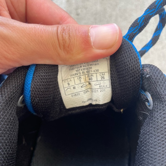 Columbia women sneakers 1974161 438 BL1821 Facet 60 low Outdry blue size 9 - Picture 9 of 9